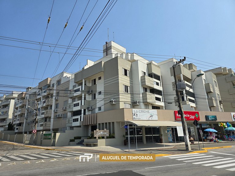 103 - Apto com 03 quartos e vista para o mar!