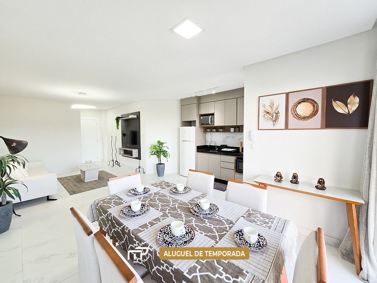 108 - Apartamento com 02 suítes para até 6 pessoas