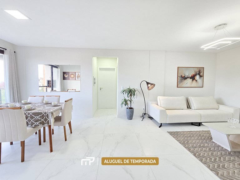 108 - Apartamento com 02 suítes para até 6 pessoas