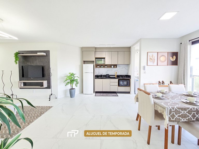 108 - Apartamento com 02 suítes para até 6 pessoas