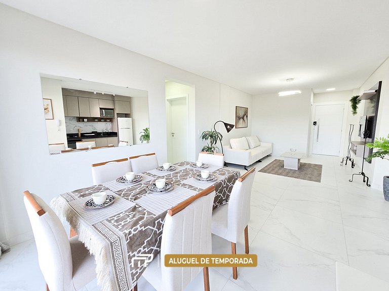 108 - Apartamento com 02 suítes para até 6 pessoas