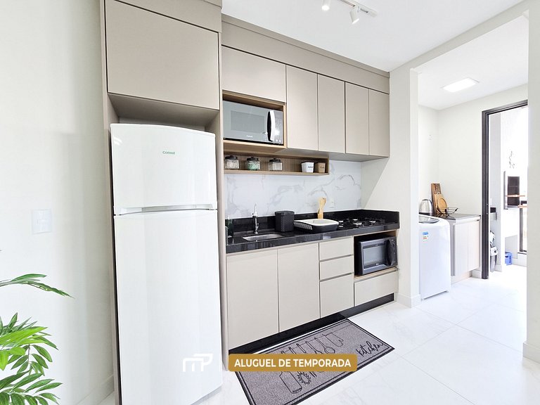 108 - Apartamento com 02 suítes para até 6 pessoas