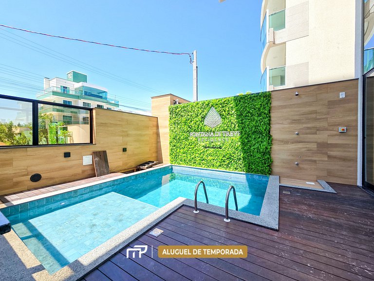 108 - Apartamento com 02 suítes para até 6 pessoas