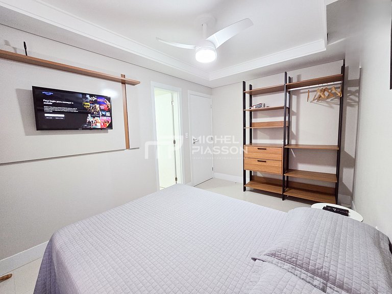 Conforto e Localização Top a 150m da Praia