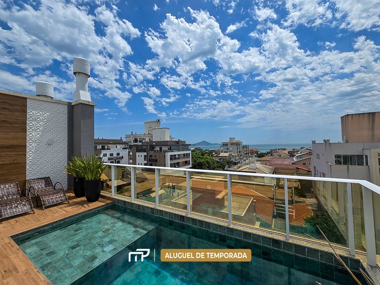 110 - Apto com 02 quartos, próximo à praia