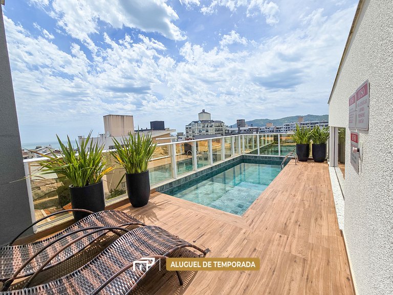 110 - Apto com 02 quartos, próximo à praia