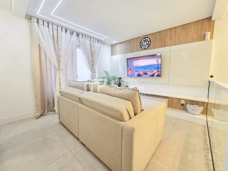 Seu paraíso particular — elegância, conforto e mar