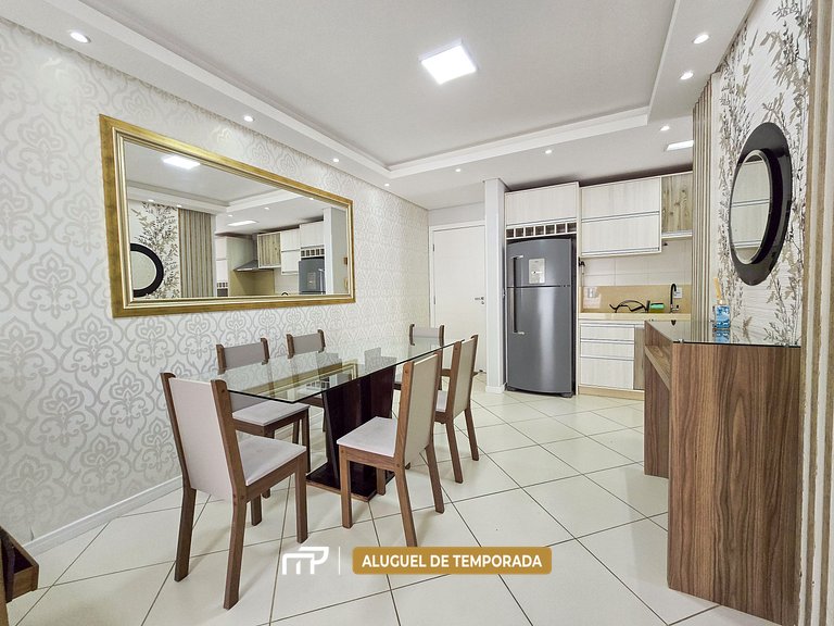 105A - Apto com 02 quartos na Praia de Bombas