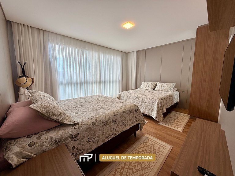107A - Duplex aconchegante a poucos passos do mar!