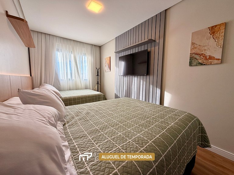 107A - Duplex aconchegante a poucos passos do mar!