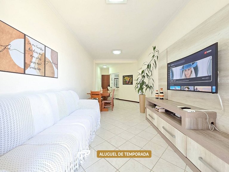 113 - Apto com 3 quartos a poucos passos da areia!