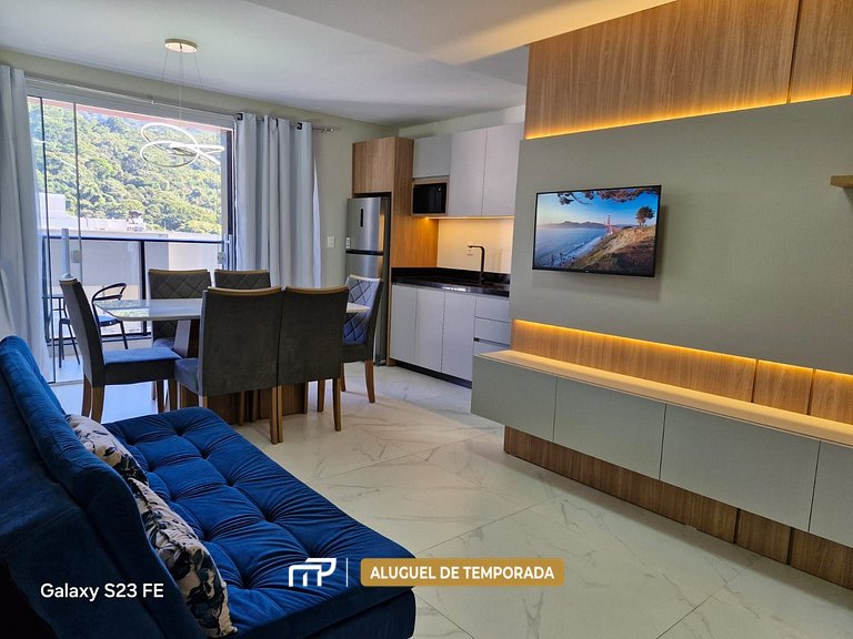 115 - Apartamento com 2 suítes a 300m do mar