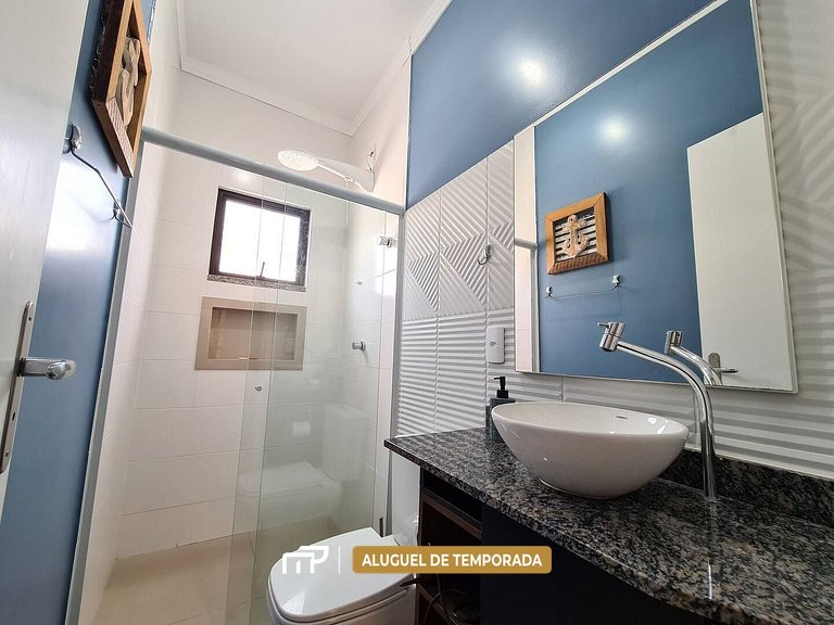 125 - Casa com 3 Quartos e Área Gourmet