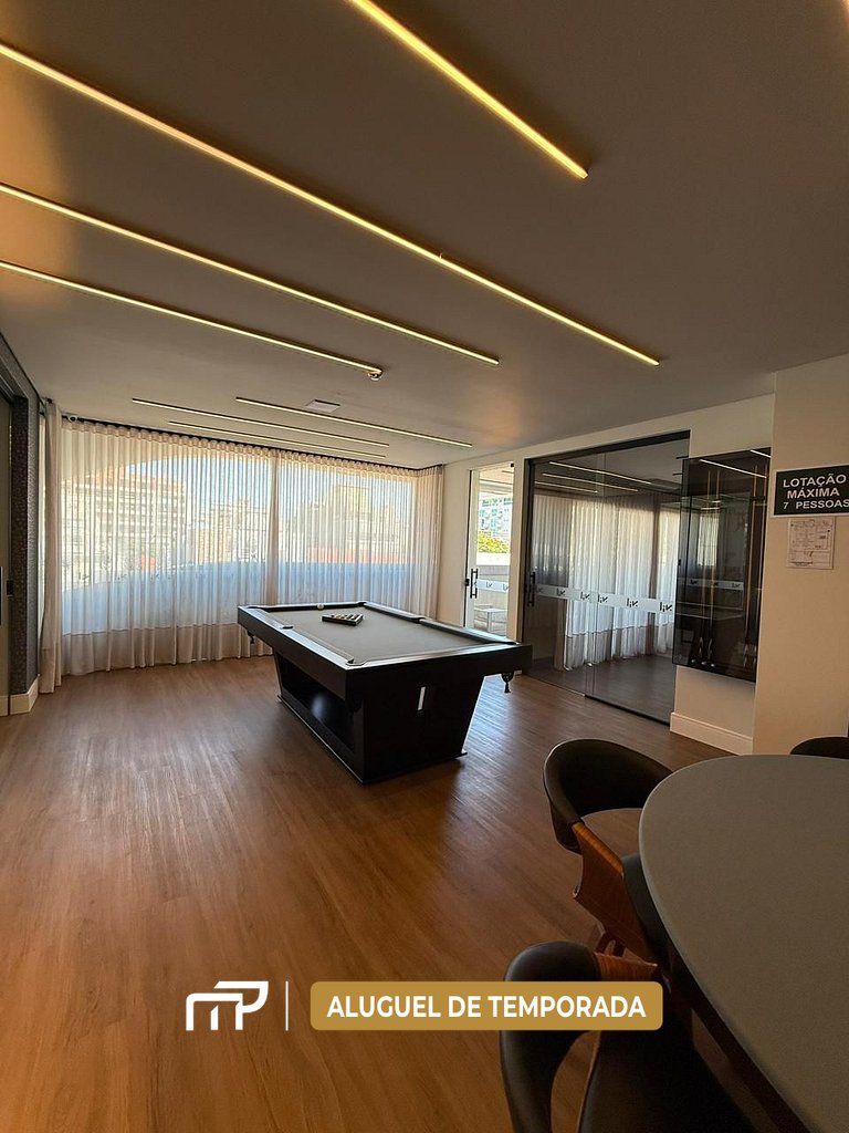 127A - Flat 120 metros da praia de Bombas