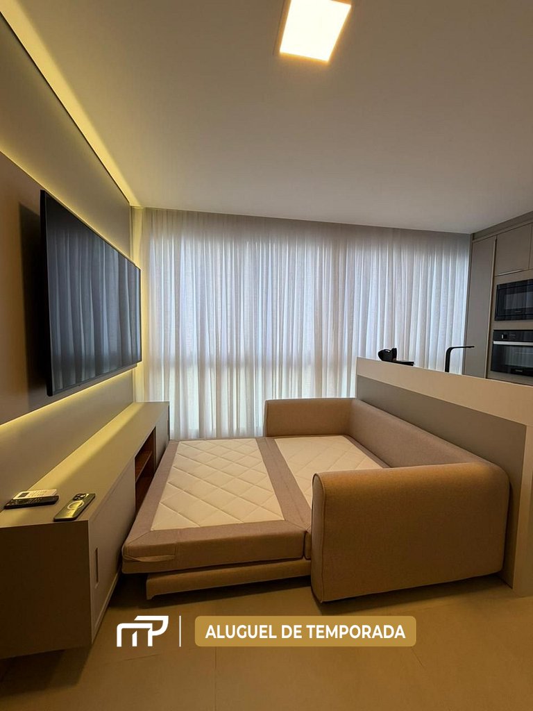127A - Flat 120 metros da praia de Bombas
