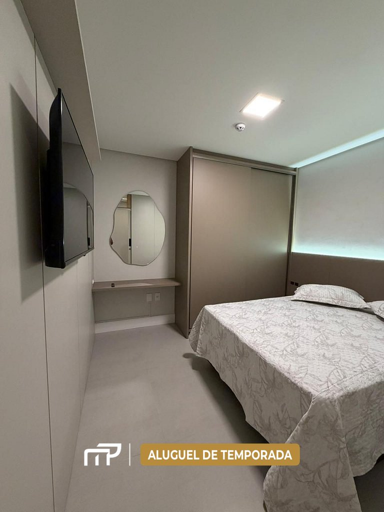 127A - Flat 120 metros da praia de Bombas
