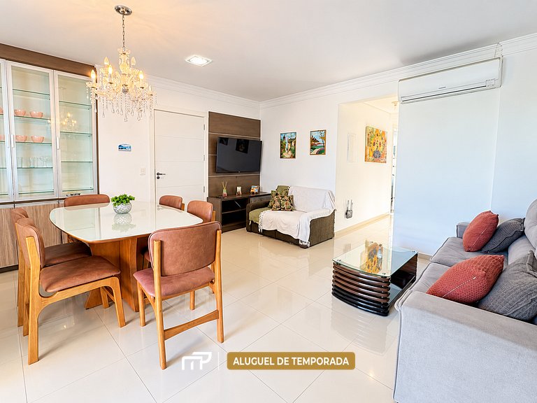 138 - Apartamento 3 Dormitórios a 90m do Mar