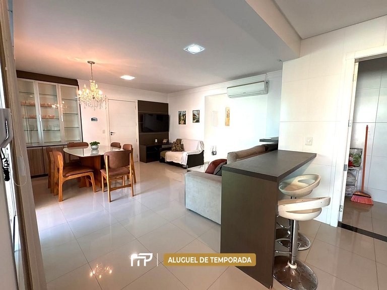 138 - Apartamento 3 Dormitórios a 90m do Mar