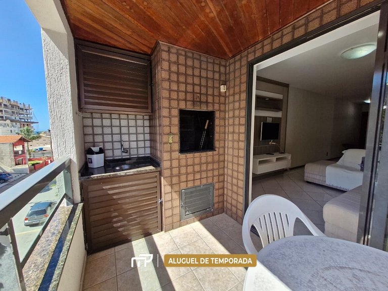 123B - Apartamento com 3 quartos, 120m do mar
