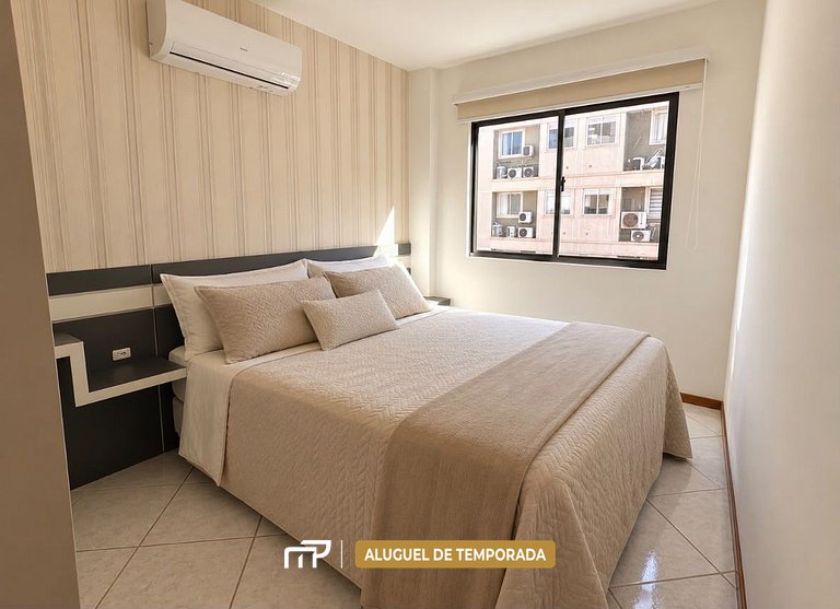 123B - Apartamento com 3 quartos, 120m do mar