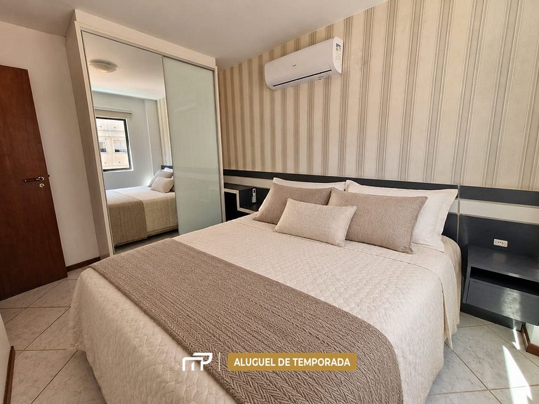 123B - Apartamento com 3 quartos, 120m do mar