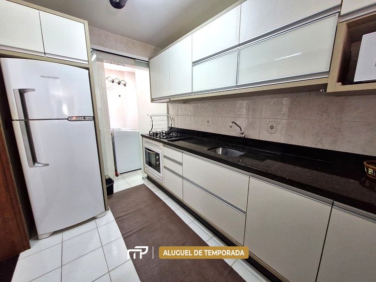 123B - Apartamento com 3 quartos, 120m do mar